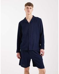 Sol Beach - Waffle Knit Beach Shorts - Lyst