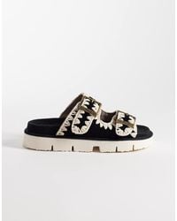 Mou - Two Buckle Sandals - Lyst