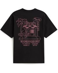 Vans - Food Spot T-Shirt Met Korte Mouwen - Lyst