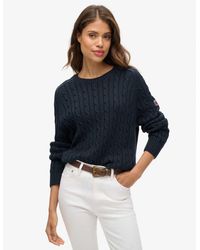 Superdry - – lockerer strickpullover - Lyst