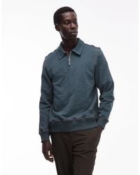 Paul Smith - Paul Smith Half Zip Sweatshirt - Lyst