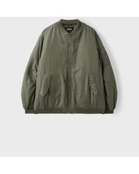 Stradivarius - Oversize Bomber Jacket - Lyst