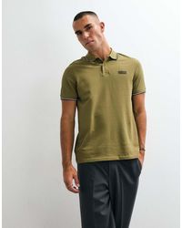 Barbour - Evan Short Sleeve Tipped Polo Shirt - Lyst