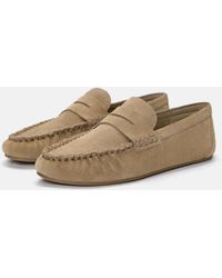 Pull&Bear - Leren Loafers - Lyst
