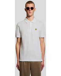 Lyle & Scott - Textured Jacquard Polo Shirt - Lyst