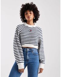 Tommy Hilfiger - – cropped-pullover - Lyst