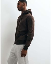GANT - Regular Fit Shield Logo Hoodie - Lyst