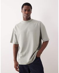 ASOS - Breathemax Heavyweight Oversized High Neck T-Shirt - Lyst