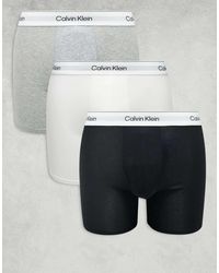 Calvin Klein - – icon cotton stretch – 3er-pack eng geschnittene boxershorts - Lyst