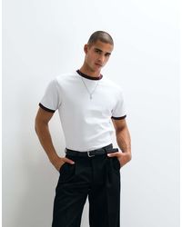 ASOS - Breathemaxtm Regular Fit T-shirt With Tonal Ringer - Lyst