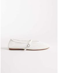ASOS - Libra Mesh Mary Jane Ballets - Lyst