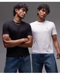 Tommy Hilfiger - Extra Slim 2 Pack T-shirts - Lyst