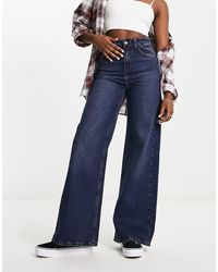Reclaimed (vintage) - 88' - jeans a fondo ampio effetto sporco - Lyst
