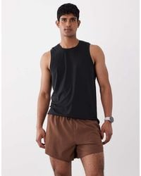 4505 - 2-in-1 Quick Dry 5" Woven Running Shorts With Zip Pockets - Lyst