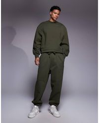 ASOS - Premium Heavyweight Cuffed Jogger - Lyst