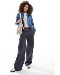 ONLY - Fitted Denim Jacket - Lyst