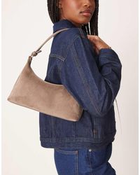 ASOS - Bolso De Hombro Color Malva Oscuro De Estilo Años 90 De Antelina De - Lyst