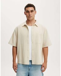 Cotton On - Boxy Fit Short Sleeve Shirt - Lyst