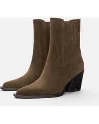 Pull&Bear - – cowboy-stiefeletten - Lyst