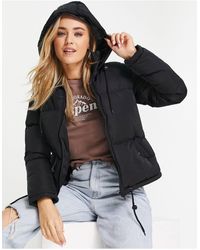 Brave Soul Cello Maxi Longline Puffer 