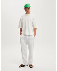 Cotton On - Baggy Linen Pant - Lyst