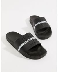 versace jeans sliders womens