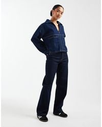 ASOS - Asos Design Petite Comfort Stretch Straight Leg Jeans - Lyst