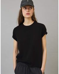 Bershka - Basic Short Sleeve T-shirt - Lyst