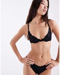 DORINA - Perfect Lace Non Padded Underwired Plunge Bra - Lyst