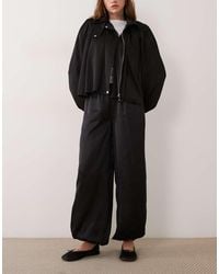 Wednesday's Girl - Cuffed Satin Pants - Lyst