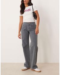 Roxy - Chloe kim pop - pantalon droit décontracté à taille basse et surpiqûres - Lyst