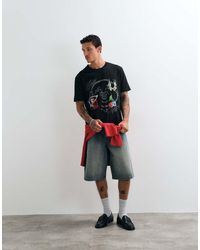 TRUE RELIGION - Short Sleeve Buddha Face Graphic Standard Fit T-shirt - Lyst