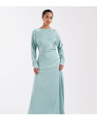 TFNC London - Vestito Lungo Da Cerimonia A Maniche Lunghe - Lyst