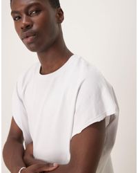 ASOS - – schweres, ärmelloses super-oversize-t-shirt - Lyst