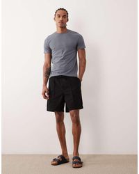 New Look - Pintuck Tie Waist Shorts - Lyst