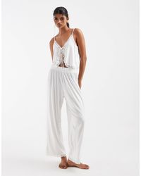 Free People - Sleepless Summer Pant Set - Lyst