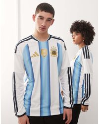 adidas Originals - Adidas Football Argentina World Cup 26 Home Long Sleeve Shirt - Lyst