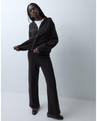 Vero Moda - Wide Leg Knitted Trousers Co-ord - Lyst