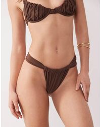 Miss Selfridge - Mix And Match High Leg Bikini Bottom - Lyst