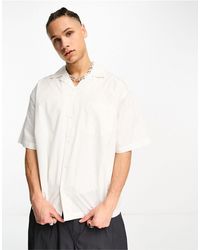 Collusion - Boxy Revere Short Sleeve Shirt - Lyst