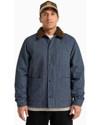 Billabong - Chore Sherpa Sherpa Lined Work Jacket - Lyst