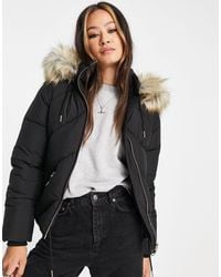 topshop down jacket