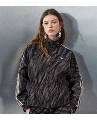 adidas Originals x ASOS - Track Jacket With Peplum - Lyst