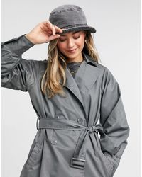 Threadbare Louisa Mac Coat - Grey