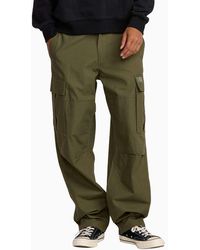 RVCA - Dayshift Cargo Trousers - Lyst