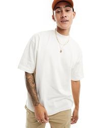 ASOS - Heavyweight Oversized Fit T-shirt With Turtle Neck - Lyst