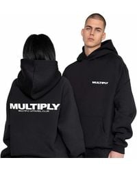 Multiply Apparel - Sudadera Negra Extragrande Con Capucha Multiply De - Lyst