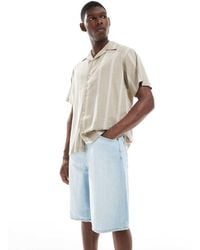 Only & Sons - Carl Super baggy Fit Denim Short - Lyst