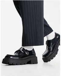 Mocasines s con detalle Truffle Collection de hombre de color Negro Hombre Zapatos de Zapatos sin cordones de Mocasines 