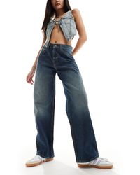 Collusion - X014 baggy Mid Rise Antifit Jeans - Lyst